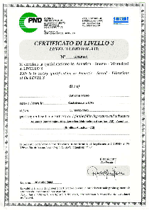 certificato CICPND